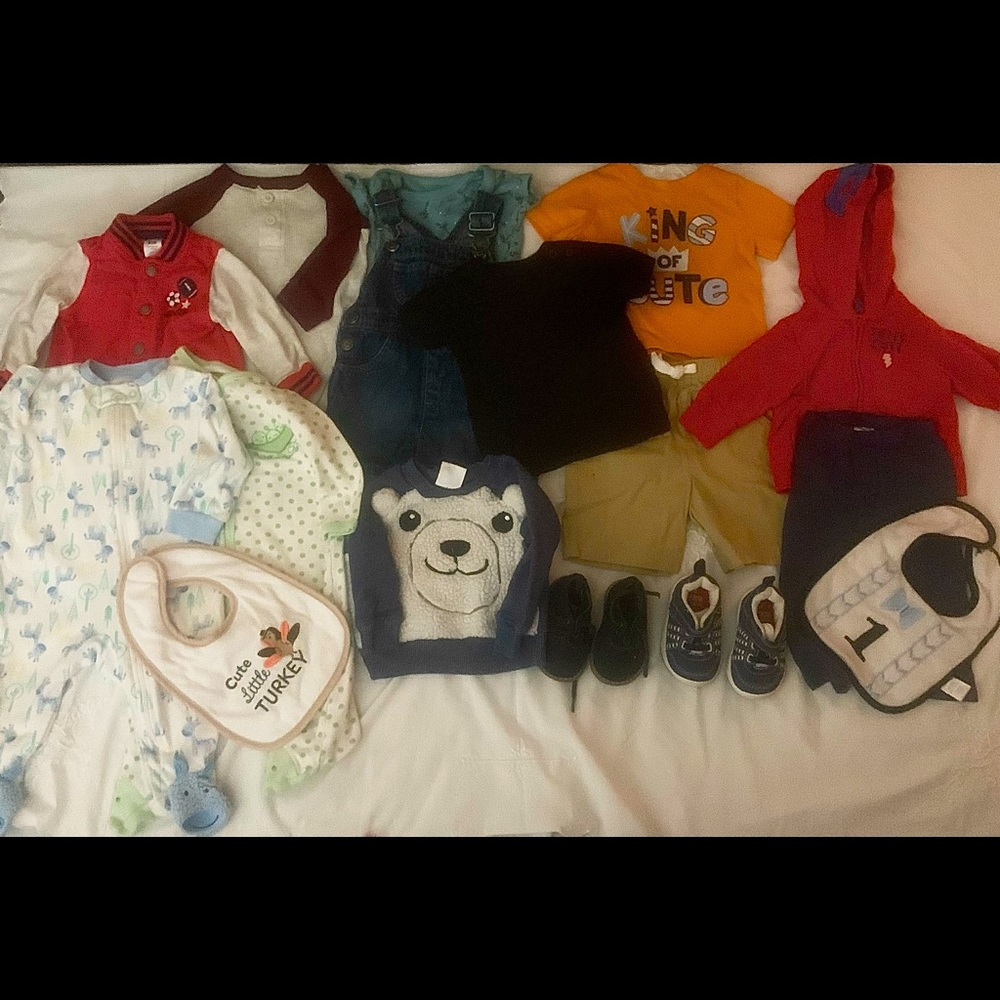 Baby Boy Clothes age 3 - 6 mo.